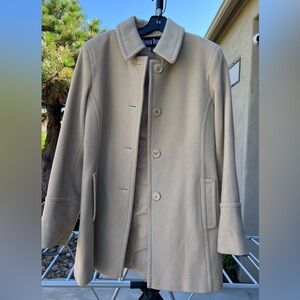 Marvin Richards Light Tan Wool coat size M